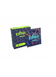 Светящиеся в темноте презервативы Expert Neon - 3 шт. - Expert - купить с доставкой в Тольятти