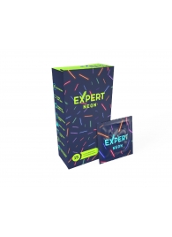 Светящиеся в темноте презервативы Expert Neon - 15 шт. - Expert - купить с доставкой в Тольятти