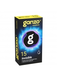 Супертонкие презервативы Ganzo Invisible - 15 шт. - Ganzo - купить с доставкой в Тольятти
