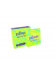 Ультратонкие презервативы Expert Invisible - 3 шт. - Expert - купить с доставкой в Тольятти