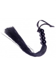 Черная силиконовая плеть - 37 см. - Boys of Toys - купить с доставкой в Тольятти