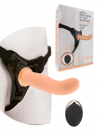 Женский вибрострапон со съемной насадкой и пультом ДУ - Erokay - купить с доставкой в Тольятти