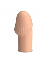 Телесная насадка на пенис Huel - 9 см. - Baile - в Тольятти купить с доставкой