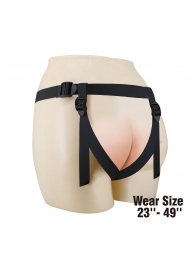 Черные трусики харнесс с платформой Caludio I - Baile - купить с доставкой в Тольятти