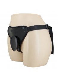 Черные трусики харнесс с платформой Caludio I - Baile - купить с доставкой в Тольятти