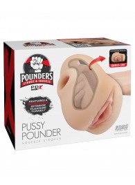 Телесный мастурбатор-вагина Pussy Pounder Squeeze Stroker - Pipedream - в Тольятти купить с доставкой
