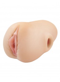 Телесный мастурбатор-вагина Pussy Pounder Squeeze Stroker - Pipedream - в Тольятти купить с доставкой