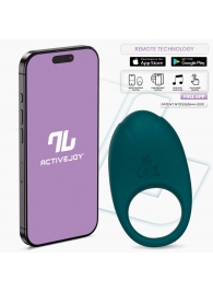 Зеленое интерактивное виброкольцо Ringo - Intoyou - в Тольятти купить с доставкой