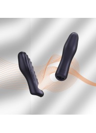 Сливовая силиконовая насадка на пенис с подхватом Manwan Ryzer - Manwan - в Тольятти купить с доставкой