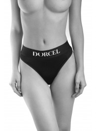 Черные трусики для ношения клиторального стимулятора Panty Lover - size M - Dorcel