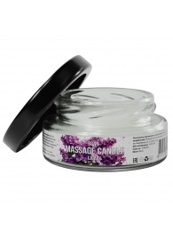 Массажная свеча «Сирень» - 50 мл. - SGAN - купить с доставкой в Тольятти