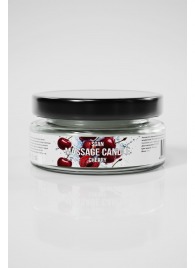 Массажная свеча «Спелая вишня» - 50 мл. - SGAN - купить с доставкой в Тольятти