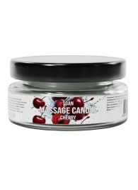 Массажная свеча «Спелая вишня» - 50 мл. - SGAN - купить с доставкой в Тольятти