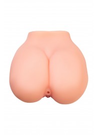 Реалистичный мастурбатор в форме попки с 2 любовными входами - No Name - в Тольятти купить с доставкой