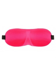 Розовая глухая маска на резинке - Sitabella - купить с доставкой в Тольятти