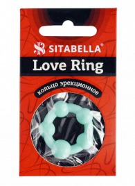 Цветное эрекционное кольцо с 5 бусинами Love Ring - Sitabella - в Тольятти купить с доставкой