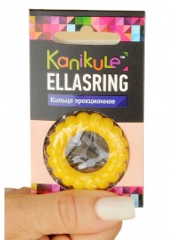 Цветное рельефное эрекционное кольцо Ellasring - Sitabella - в Тольятти купить с доставкой