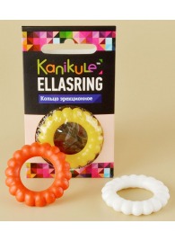 Цветное рельефное эрекционное кольцо Ellasring - Sitabella - в Тольятти купить с доставкой