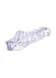 Прозрачная насадка-удлинитель Length Enhancer с подхватом - 16 см. - NMC - в Тольятти купить с доставкой