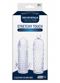 Набор из 2 прозрачных насадок на член Seductive Tickler Sleeves Set - NMC - в Тольятти купить с доставкой