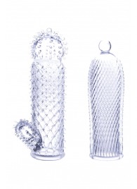 Набор из 2 прозрачных насадок на член Seductive Tickler Sleeves - NMC - в Тольятти купить с доставкой