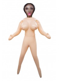 Телесная надувная секс-кукла с 3 любовными отверстиями - NMC - в Тольятти купить с доставкой