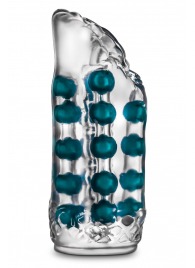 Прозрачный мастурбатор-вагина Super Stroker - Blush Novelties - в Тольятти купить с доставкой