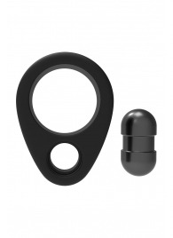 Черное эрекционное кольцо Cockring Single Weight - Dream Toys - в Тольятти купить с доставкой