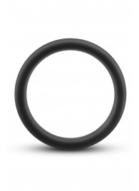 Черное эрекционное кольцо Silicone Go Pro Cock Ring - Blush Novelties - в Тольятти купить с доставкой