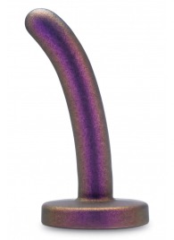 Фиолетовая насадка с гладкой поверхностью Surrender 4.75 Inch Beginner Pegging Dildo - 12 см. - Blush Novelties - купить с доставкой в Тольятти