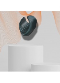 Серый сквозной мастурбатор с вибрацией Manwan Starter - Manwan - в Тольятти купить с доставкой