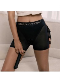 Трусики-шорты для фиксации насадок Strap-on-me Harness Lingerie Halo - size XS - Strap-on-me - купить с доставкой в Тольятти