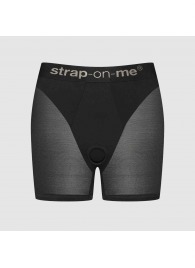 Трусики-шорты для фиксации насадок Strap-on-me Harness Lingerie Halo - size XL - Strap-on-me - купить с доставкой в Тольятти