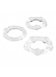 Набор из 3 эрекционных прозрачных колец - Boys of Toys - в Тольятти купить с доставкой
