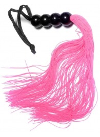Розовая силиконовая плеть - 35,5 см. - Boys of Toys - купить с доставкой в Тольятти