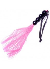 Розовая силиконовая плеть - 35,5 см. - Boys of Toys - купить с доставкой в Тольятти