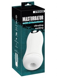 Белый мастурбатор Masturbator with 2 functions - Orion - в Тольятти купить с доставкой