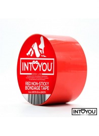Красный скотч для фиксации Non-Sticky Bondage Tape - 15 м. - Intoyou - купить с доставкой в Тольятти