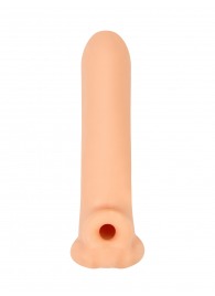 Телесный фаллоудлинитель Titan - 16,5 см. - Lola Games - в Тольятти купить с доставкой
