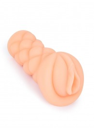 Телесный мастурбатор-вагина с вибропулей и эрекционными кольцами в комплекте - Sexy Girl - в Тольятти купить с доставкой