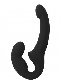 Черный безремневой страпон Share Lite - Fun Factory - купить с доставкой в Тольятти