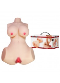 Мастурбатор-торс Aveline с 2 любовными тоннелями - Baile - в Тольятти купить с доставкой