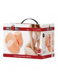 Телесный мастурбатор Liora с вибрацией - Baile - в Тольятти купить с доставкой