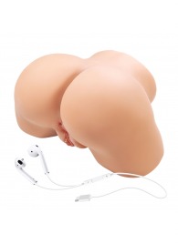 Телесный мастурбатор Olivia с 2 любовными отверстиями - Baile - в Тольятти купить с доставкой