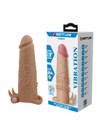 Телесная насадка на пенис Quillon - 20 см. - Baile - в Тольятти купить с доставкой