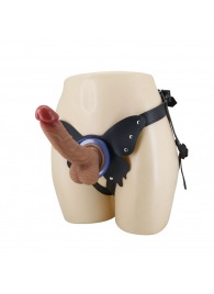 Поясной страпон Wells: трусики в форме бабочки и фаллоимитатор-насадка - Baile - купить с доставкой в Тольятти