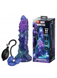 Фиолетовый яйцеродящий фаллоимитатор Duskwalker Sentinal на присоске - 22,4 см. - Baile - купить с доставкой в Тольятти