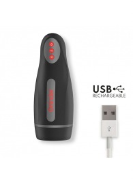 Черный автоматический мастурбатор с управлением через приложение - Oninder - в Тольятти купить с доставкой