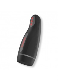 Черный автоматический мастурбатор с управлением через приложение - Oninder - в Тольятти купить с доставкой