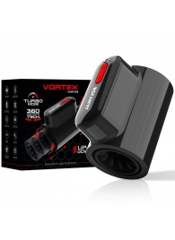 Черный автоматический мастурбатор с режимами поступательных движений и ротации - JAMYJOB - в Тольятти купить с доставкой